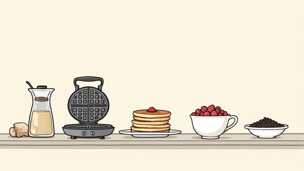 Station Pancakes et Gaufres DIY
