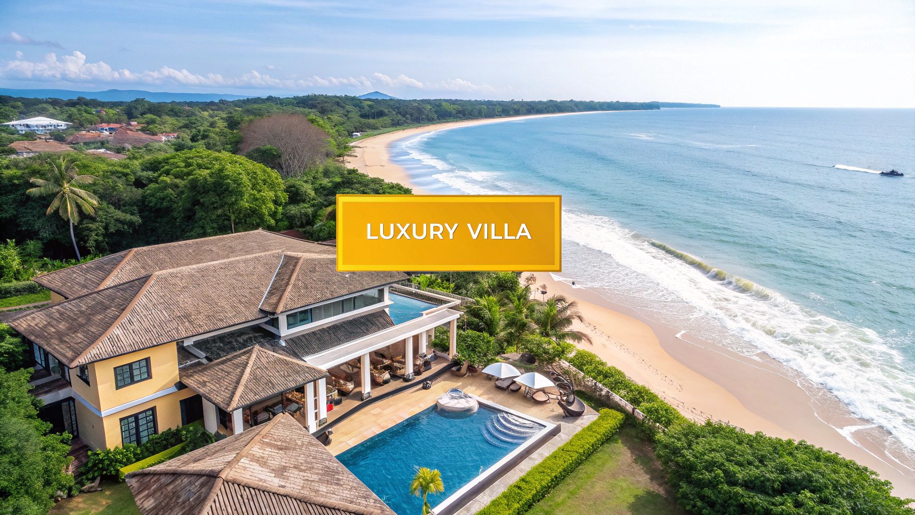 Luxury Beachfront Villa