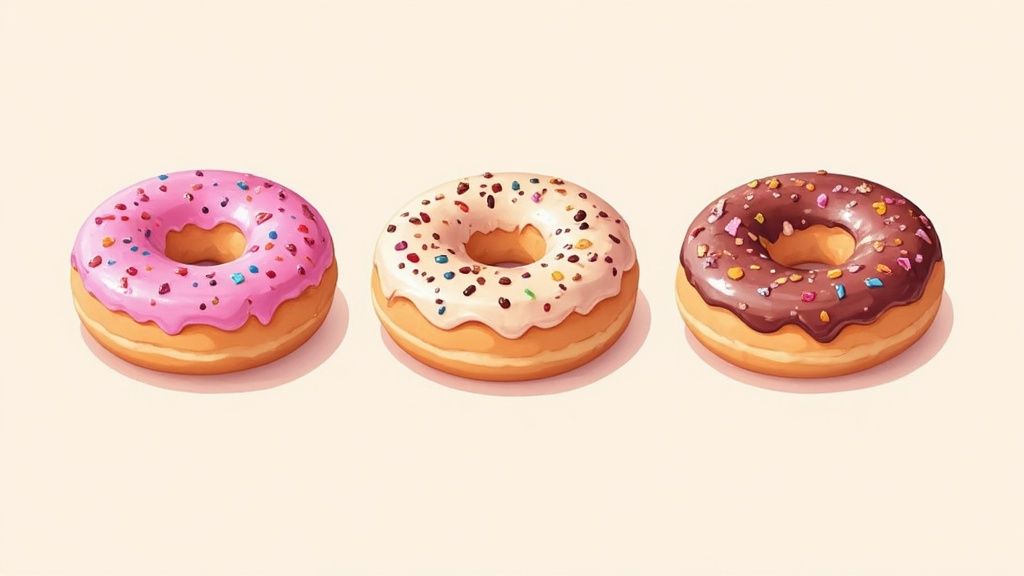Donuts avec problèmes courants