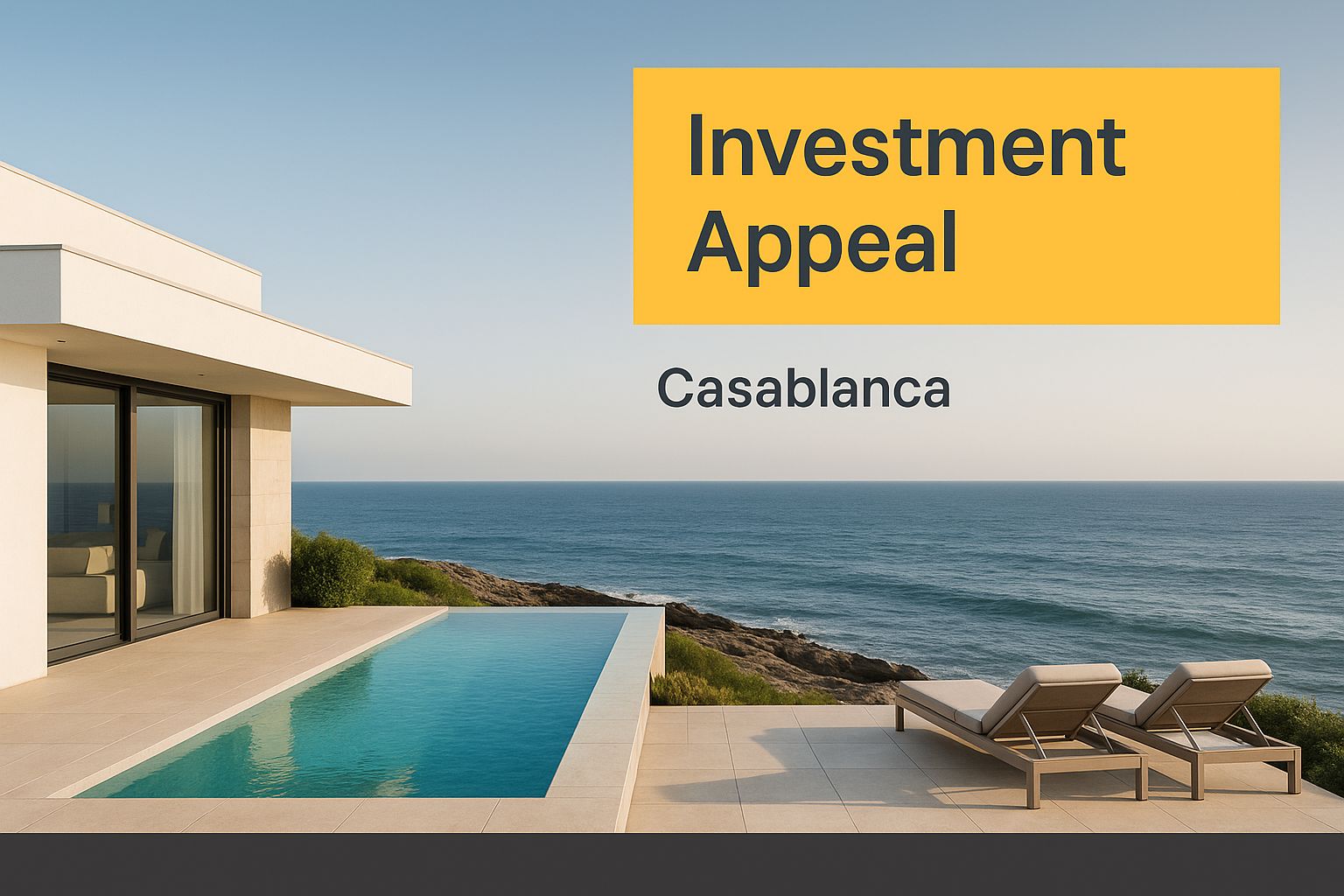 Infographic about villa maroc casablanca