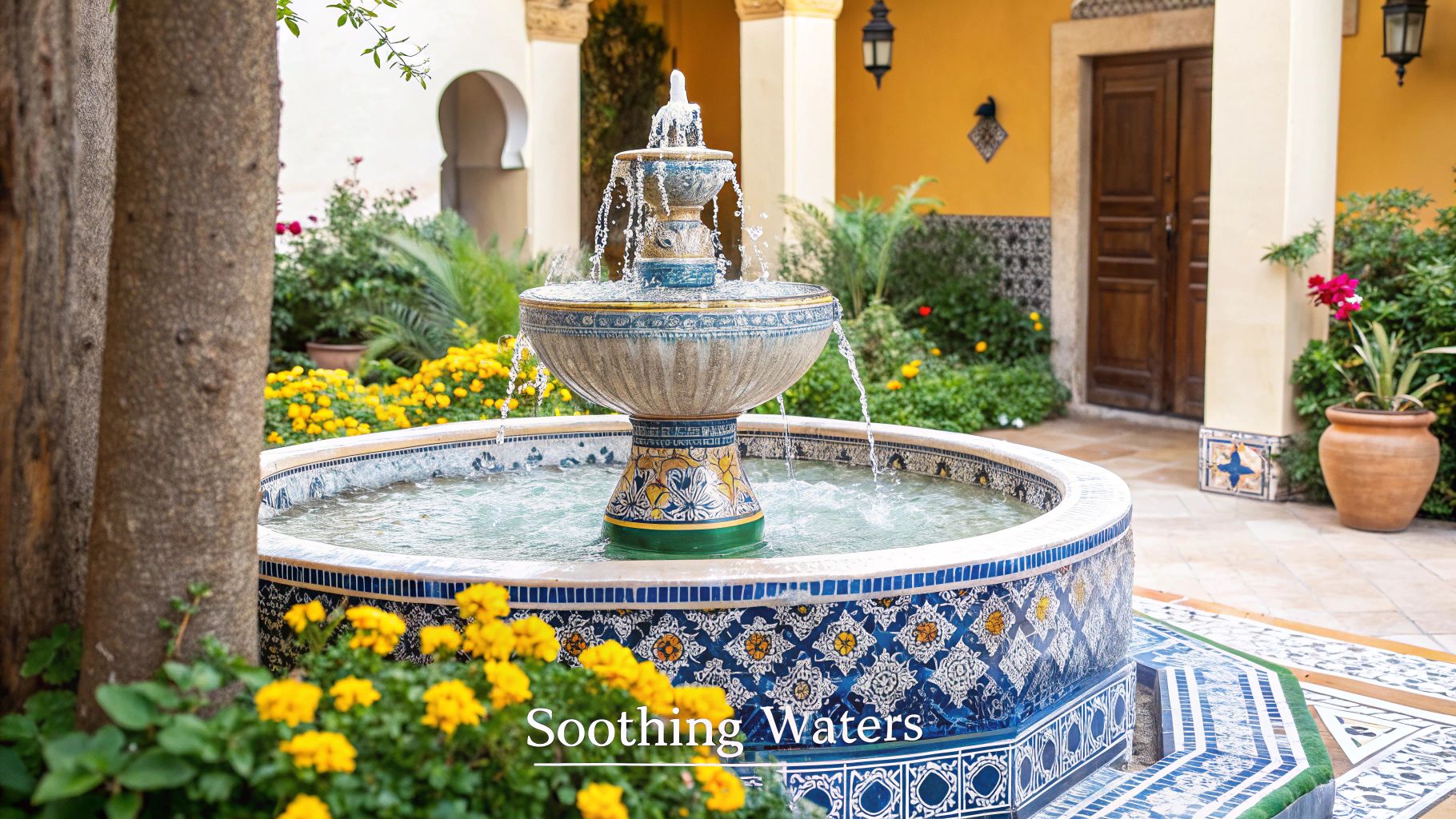 Mosaic Fountain (Fountain Zellige)