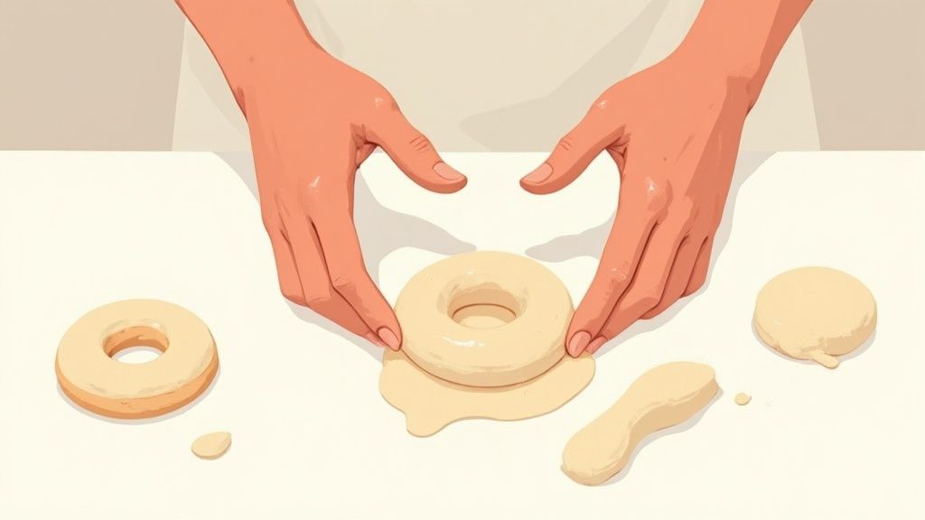 Maîtriser la pâte: le fondement de donuts exceptionnels