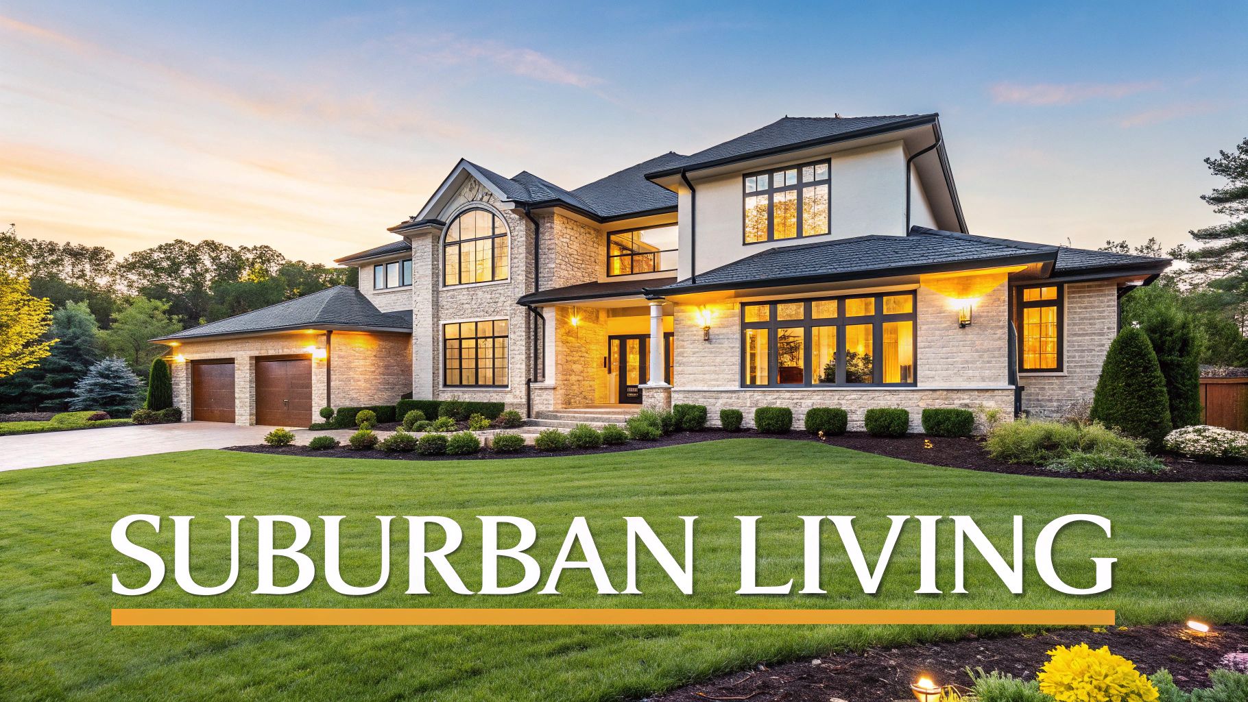 Modern Suburban Family Home