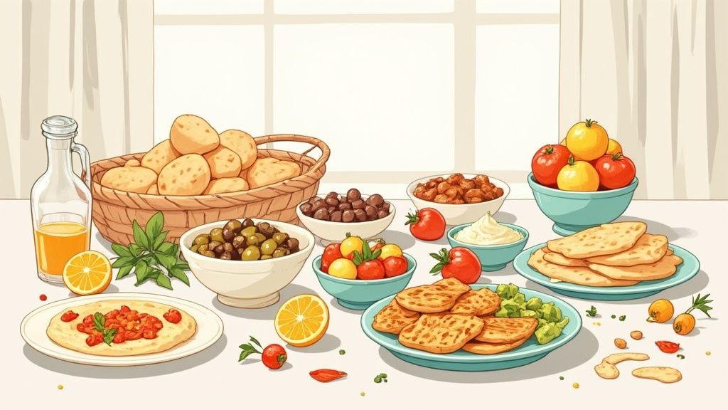 Brunch méditerranéen