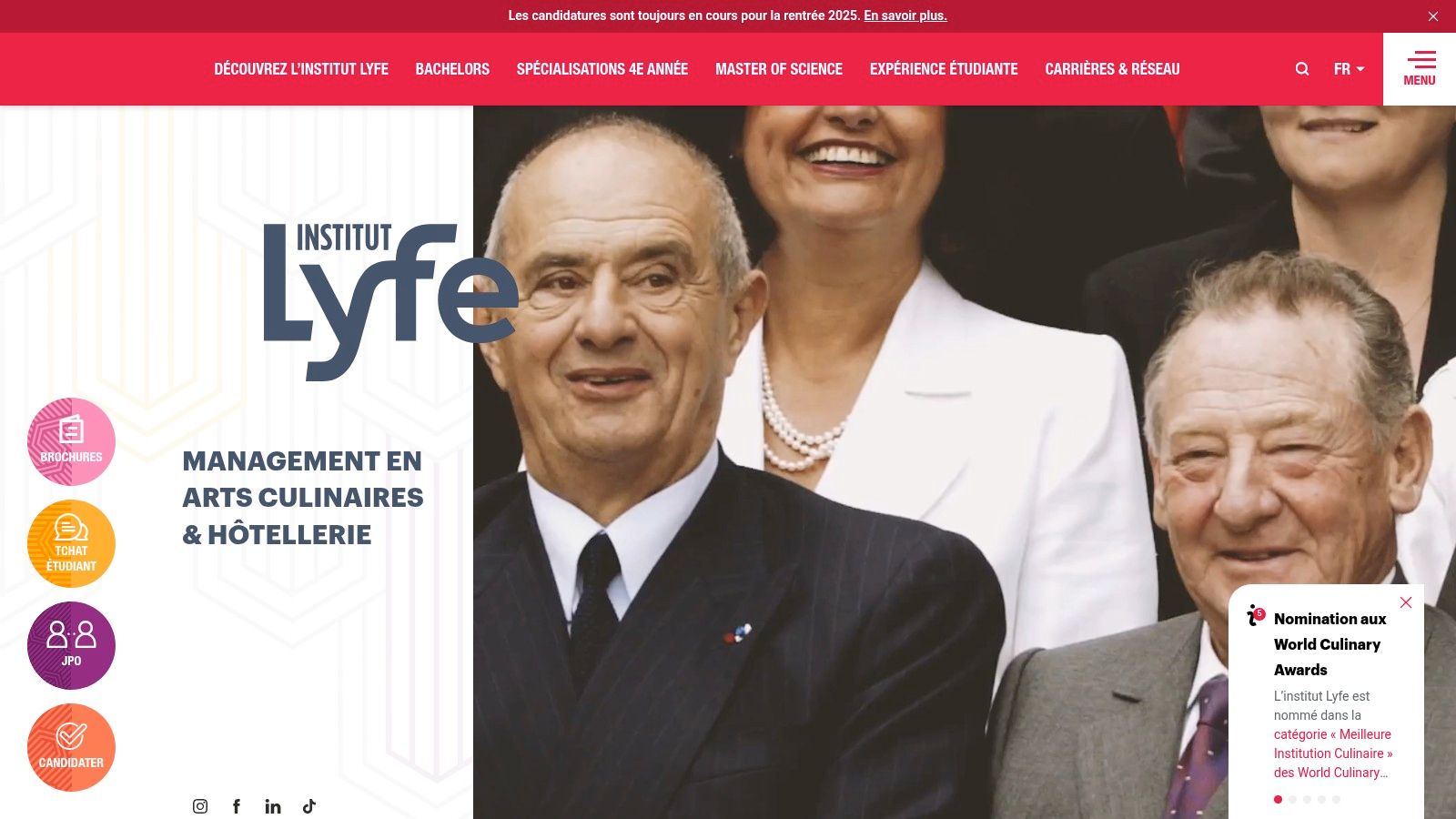 Institut Paul Bocuse - Formations Pâtisserie En Ligne