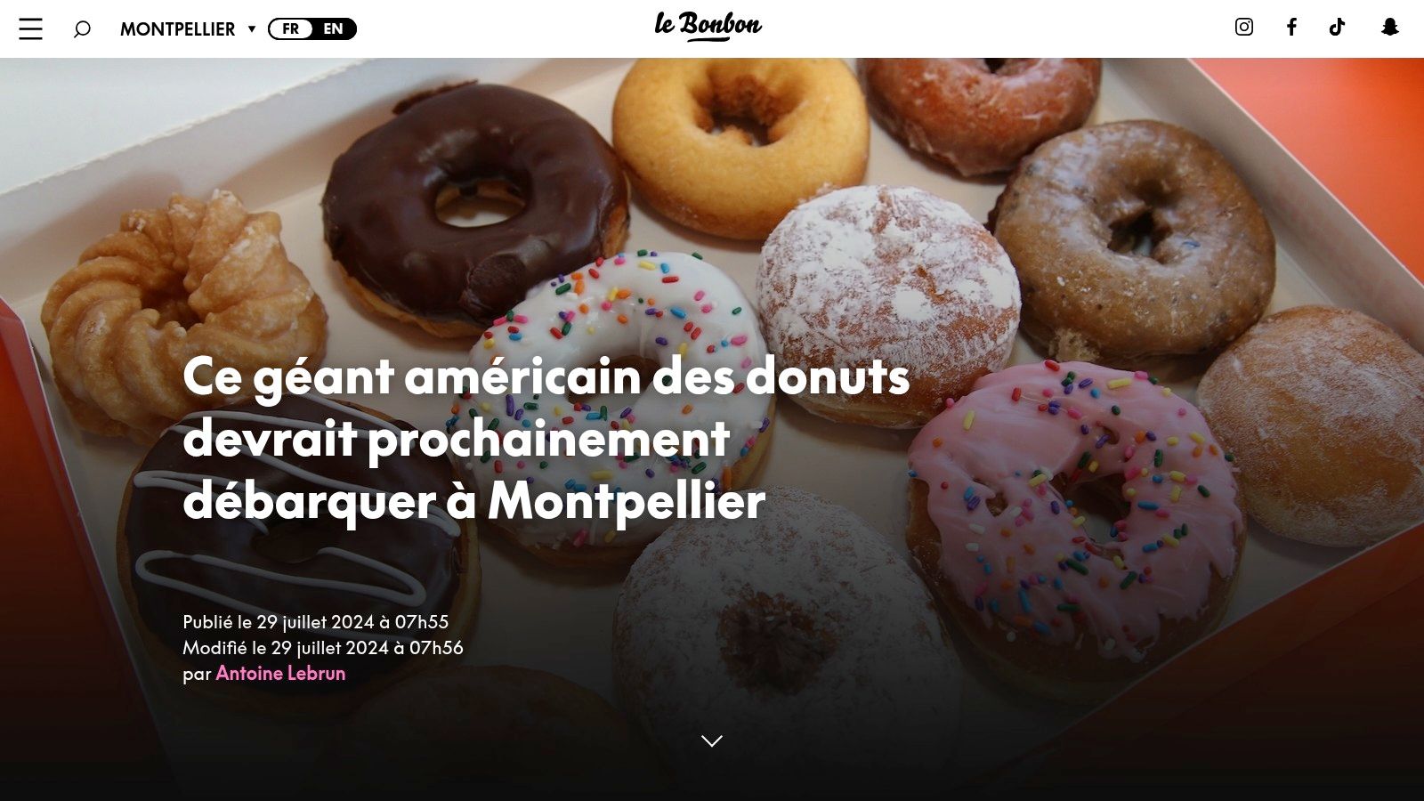 Dunkin' Donuts (Ouverture prévue en 2025)