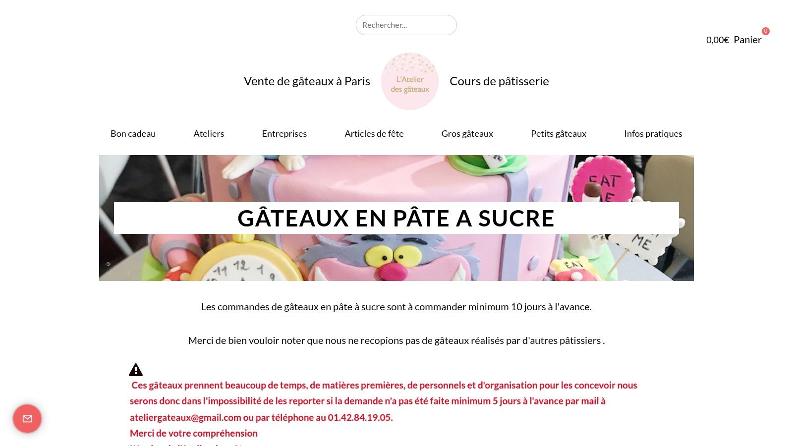 L'Atelier des Gâteaux