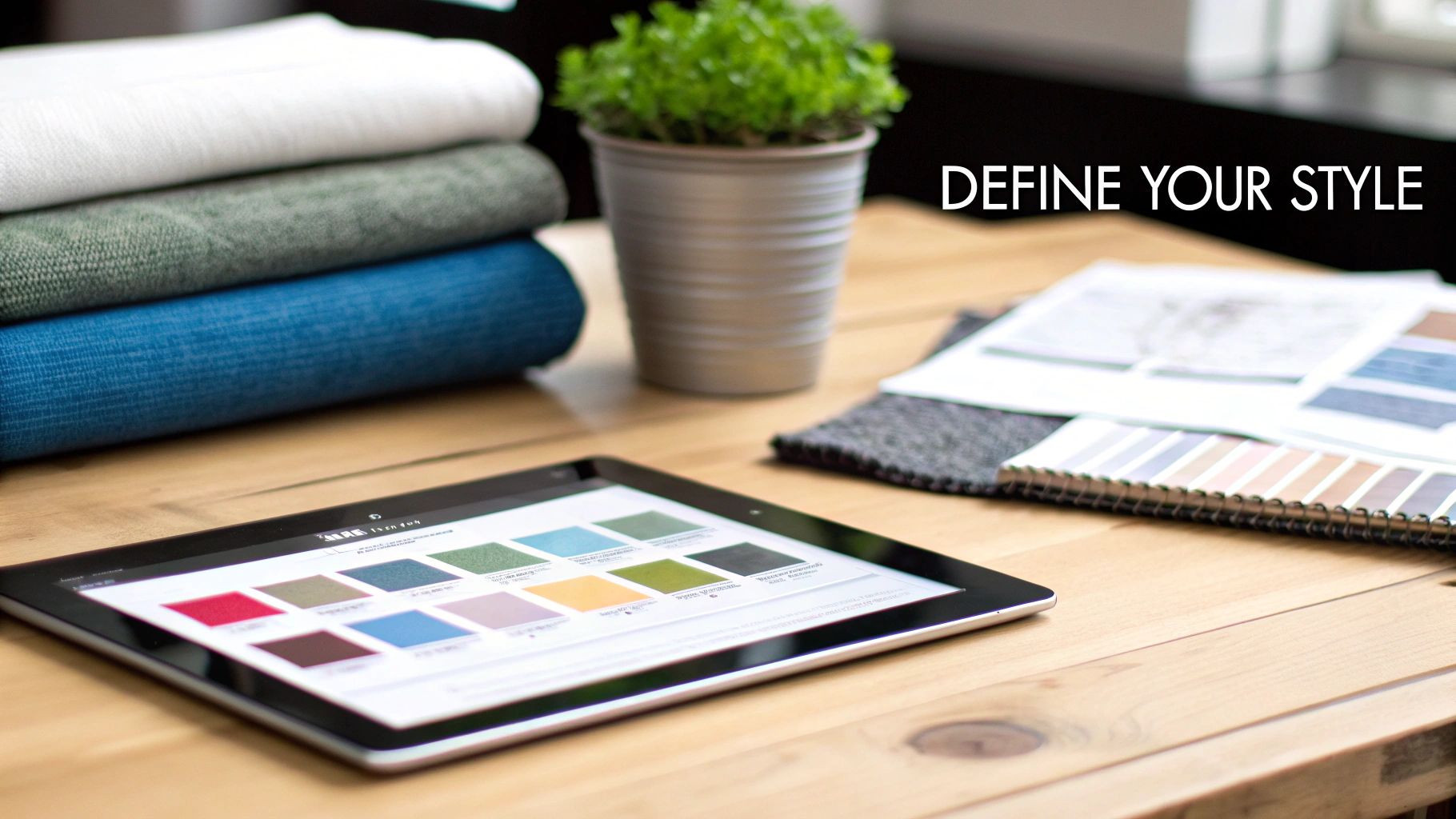 A well-arranged living room showing clear pathways between furniture.