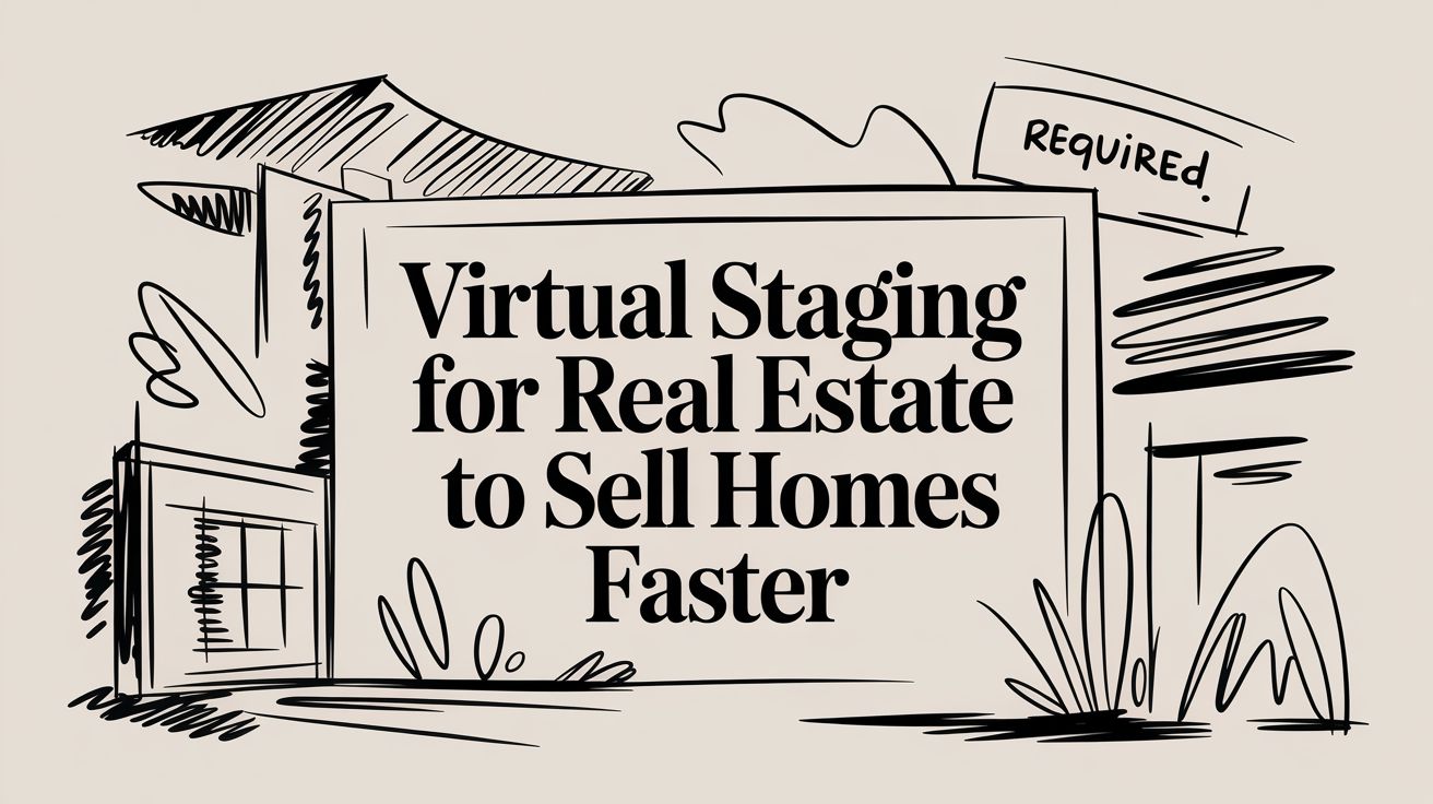 Virtual Staging for Real Estate to Sell Homes Faster