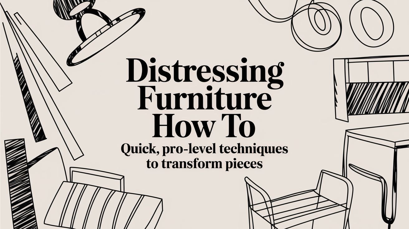 Distressing furniture how to: Quick, Pro-Level Techniques to Transform Pieces