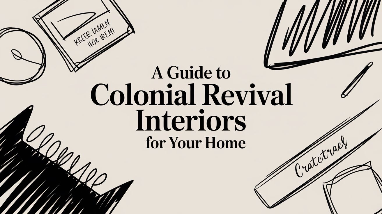 A Guide to Colonial Revival Interiors for Your Home
