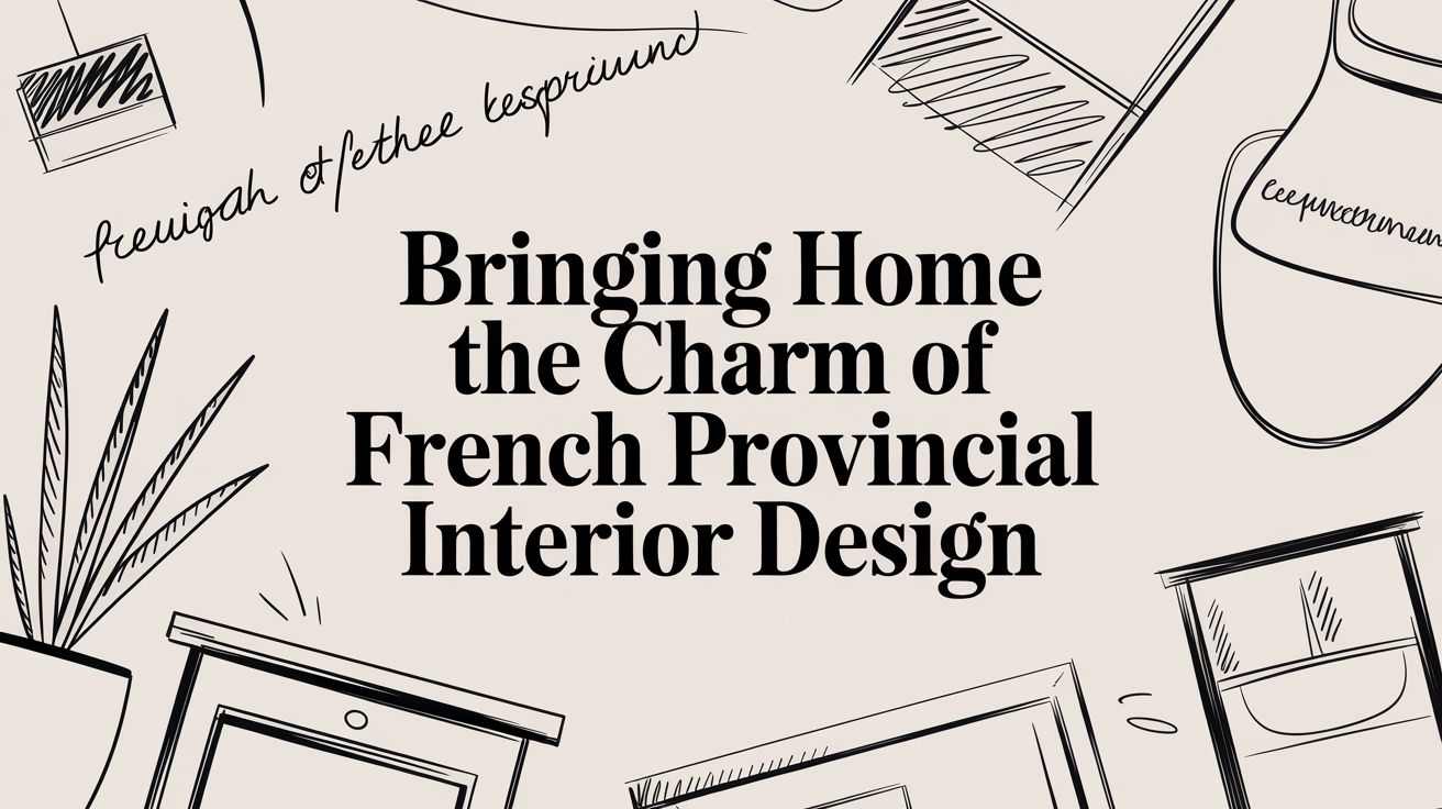Bringing Home the Charm of French Provincial Interior Design