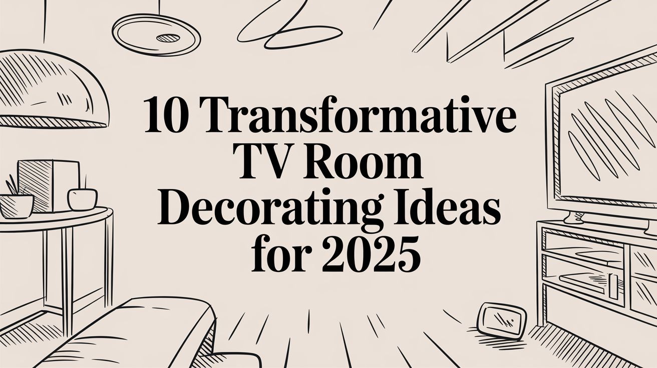 10 Transformative TV Room Decorating Ideas for 2025