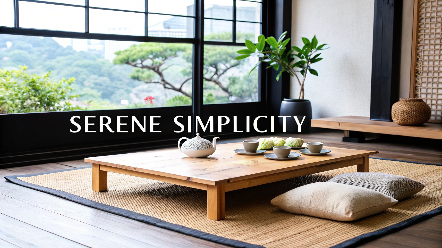 Japandi (Japanese-Scandinavian Fusion)