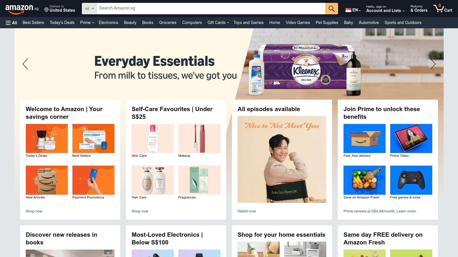 Amazon Singapore Books