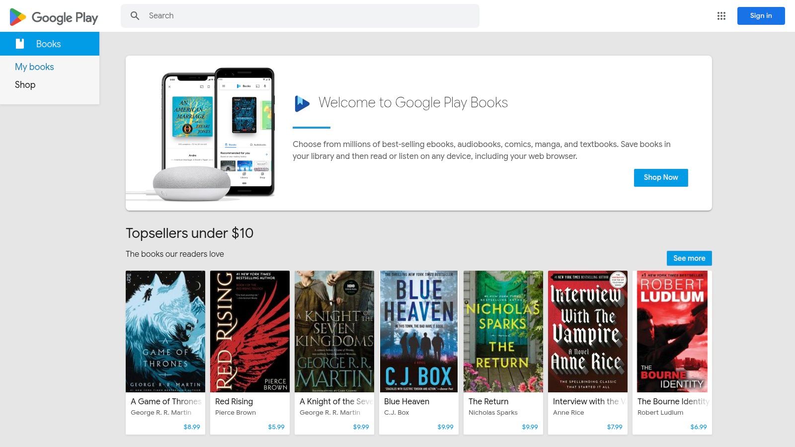 Google Play Books (Singapore)