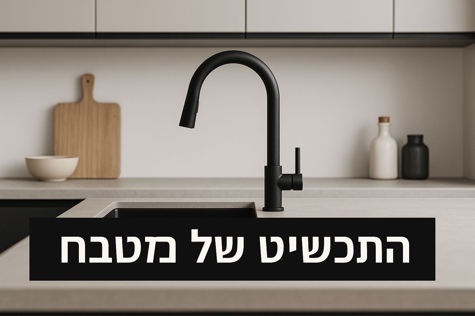 Infographic about ברזים שחורים למטבח