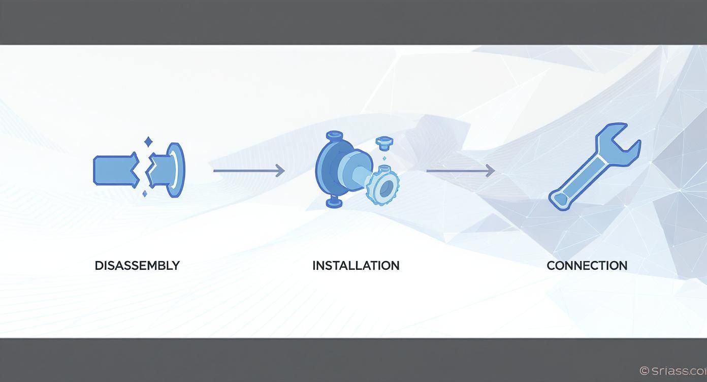 Infographic about התקנת טוחן אשפה