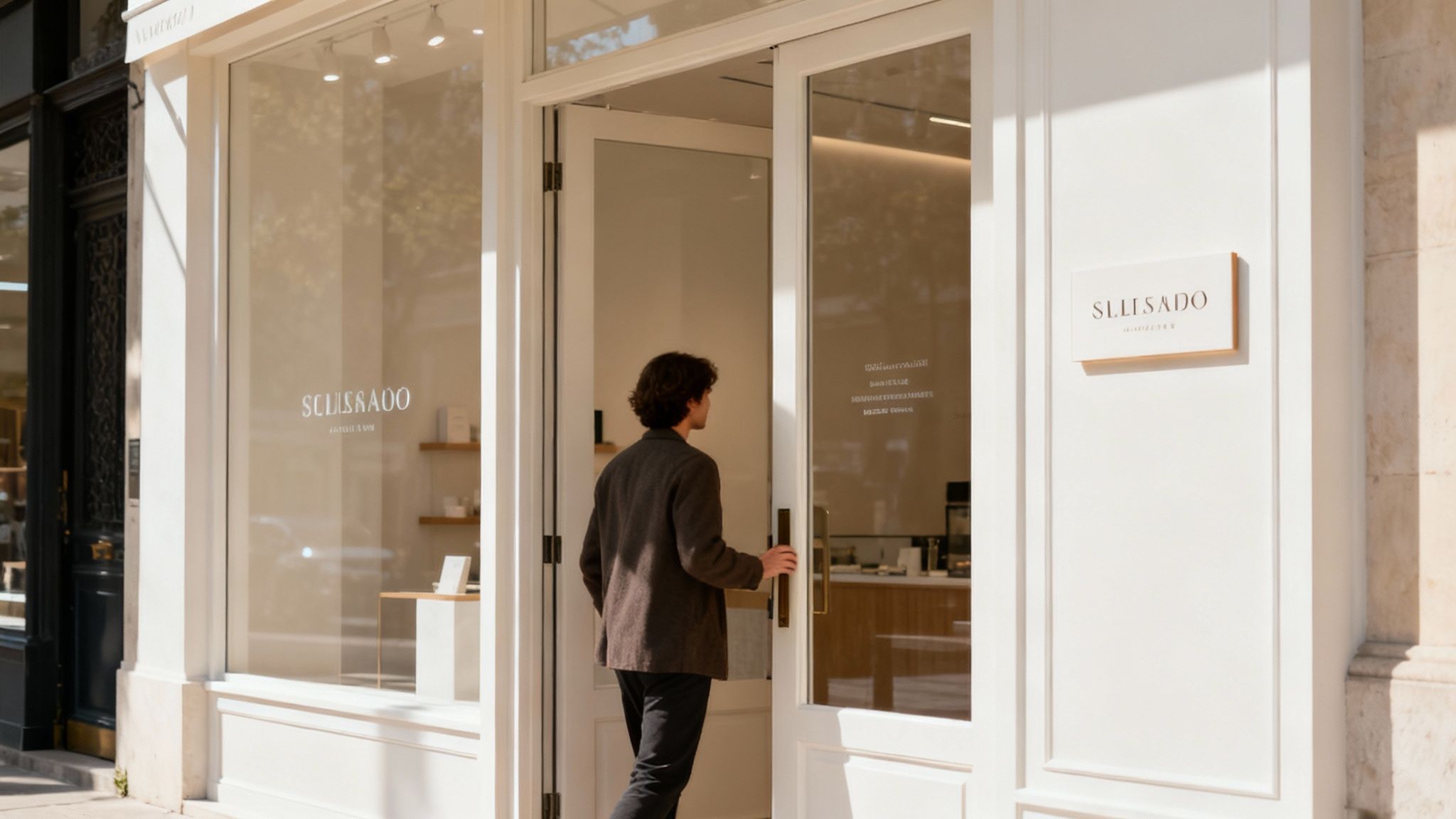 A person looking at analytics on a screen, puzzled by the bounce rate metric.