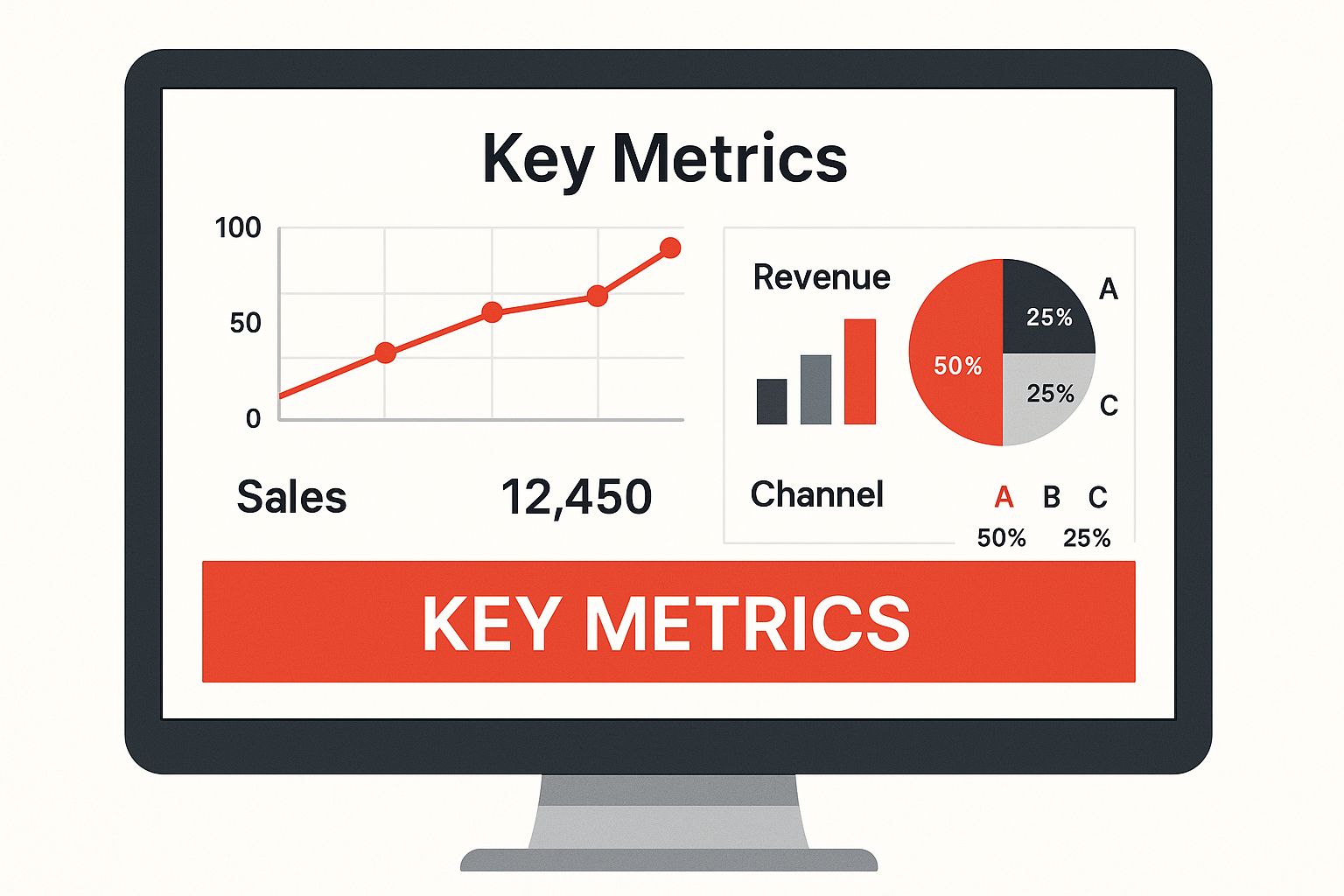 Infographic about how to measure advertising effectiveness