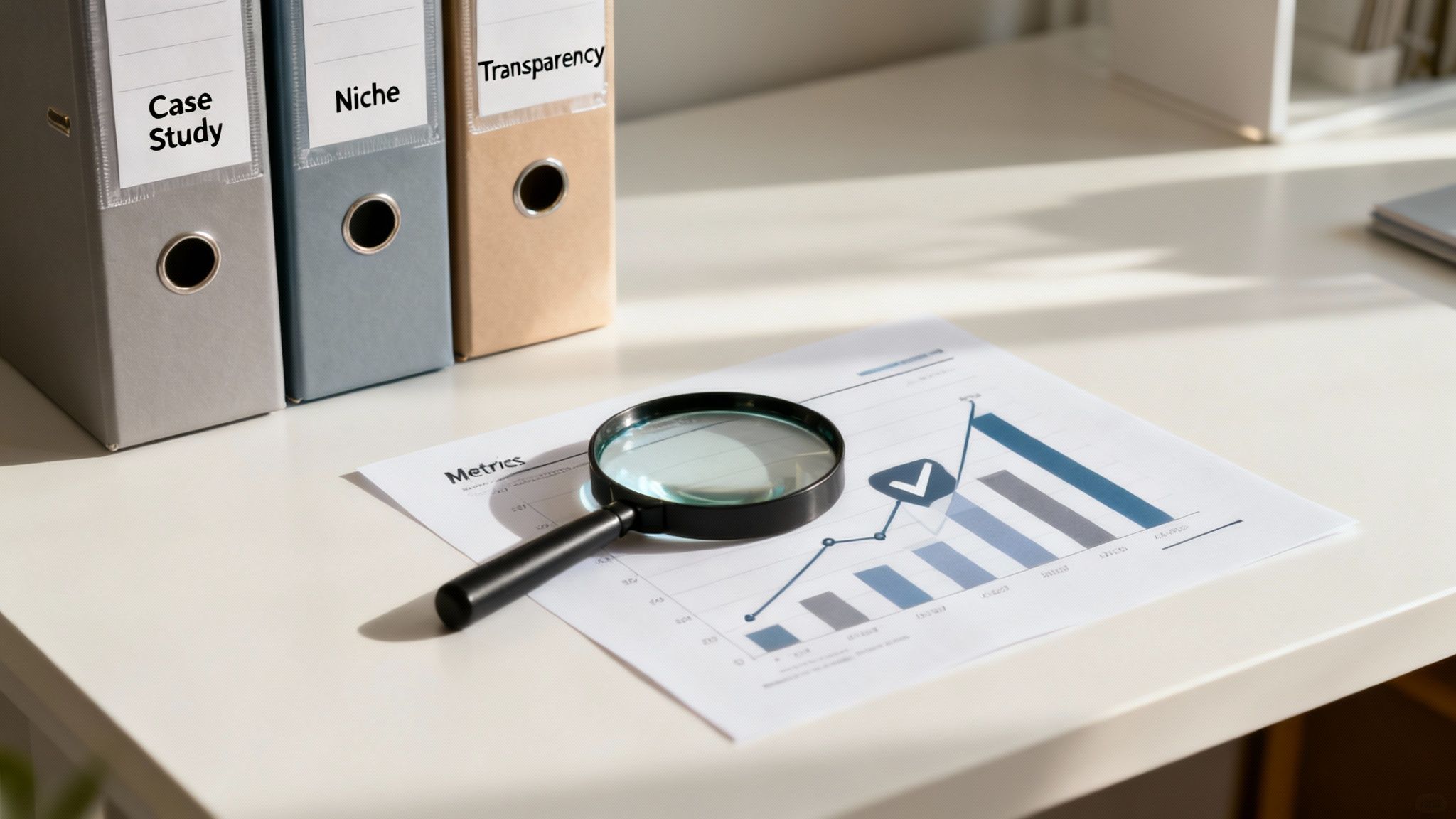A person examining data on multiple screens, carefully evaluating and comparing different Google Ads agency options.