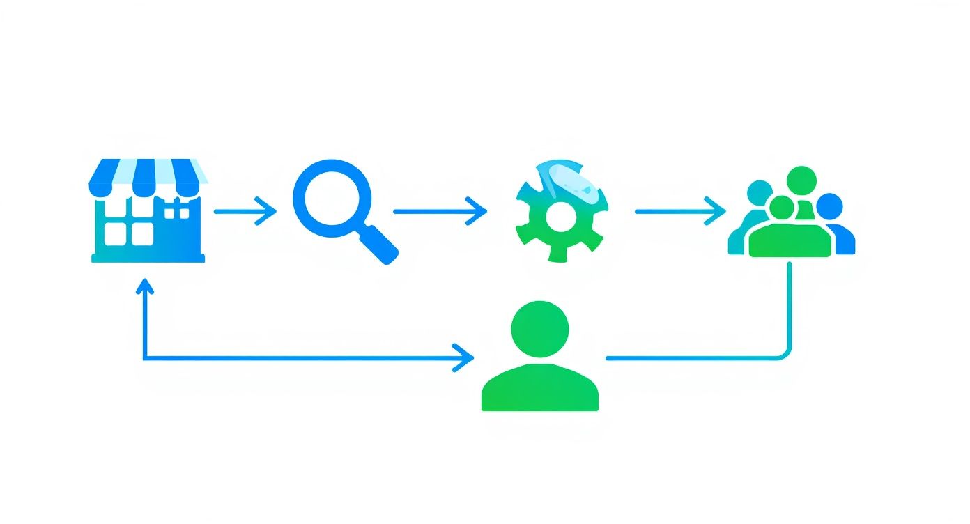 Infographic about search marketing agency