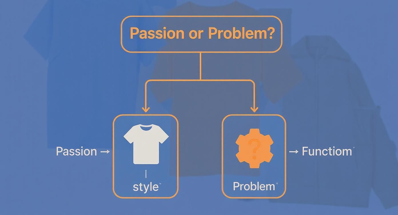 Infographic about how do i start a clothing business