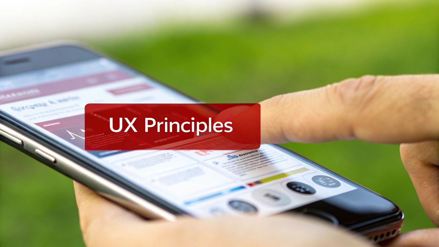 A designer at a desk with wireframes and design mockups on the screen, showing the creative process of web design.