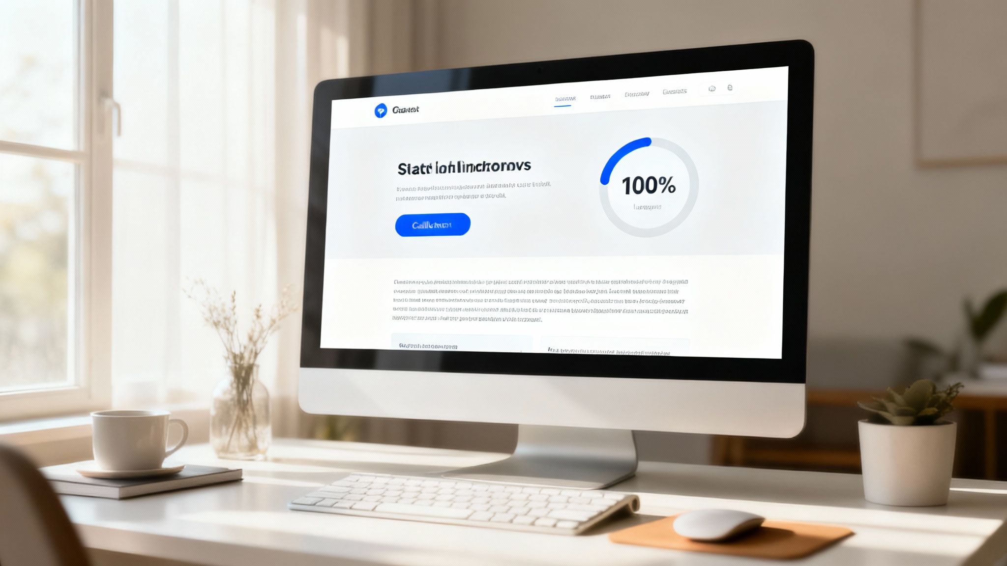 A person using tools to fine-tune a website, symbolising the practical steps to reduce bounce rate.