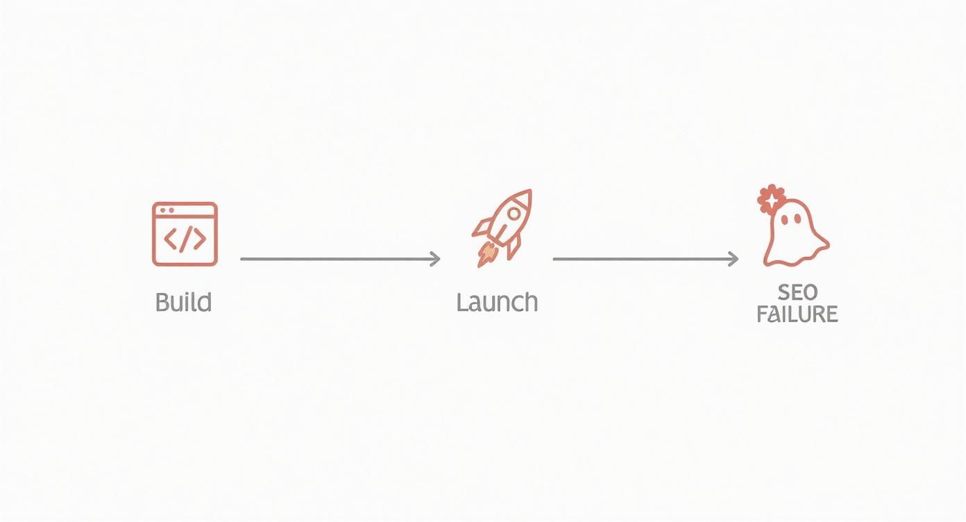 Infographic about web development seo