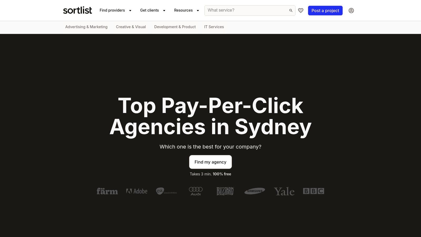 Sortlist: PPC Agency Lists (Australia)