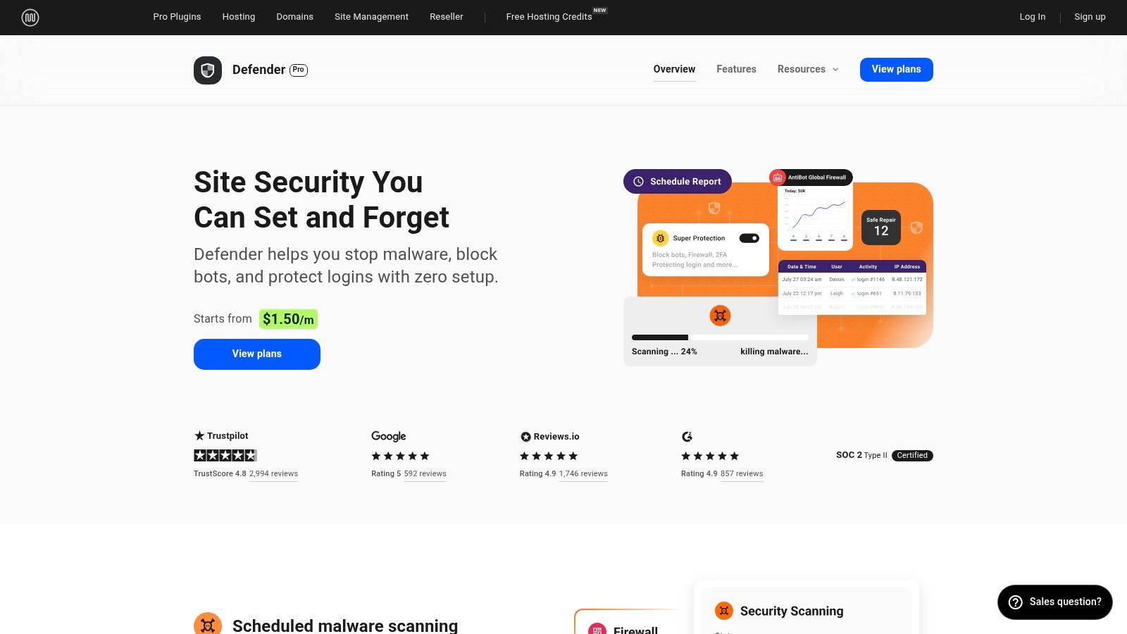 WPMU DEV – Defender Pro