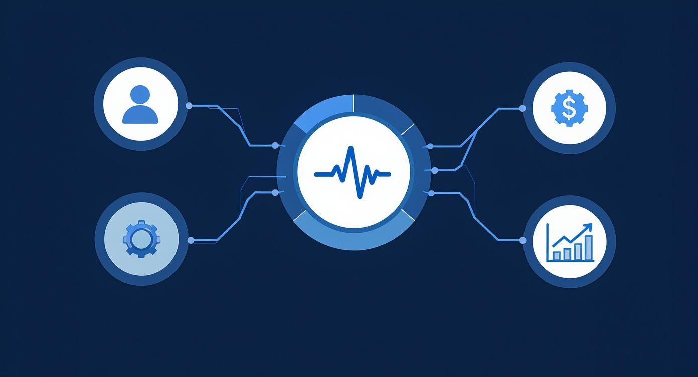 Infographic about mobile app performance metrics