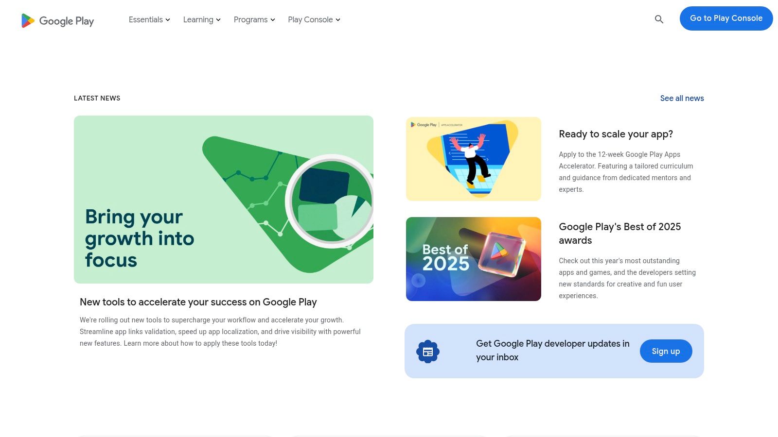 Google Play Console (Store Listing Experiments)