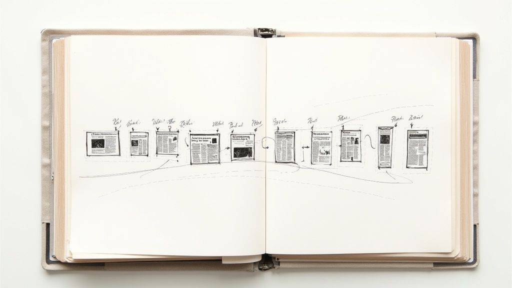 L'évolution de la revue de presse