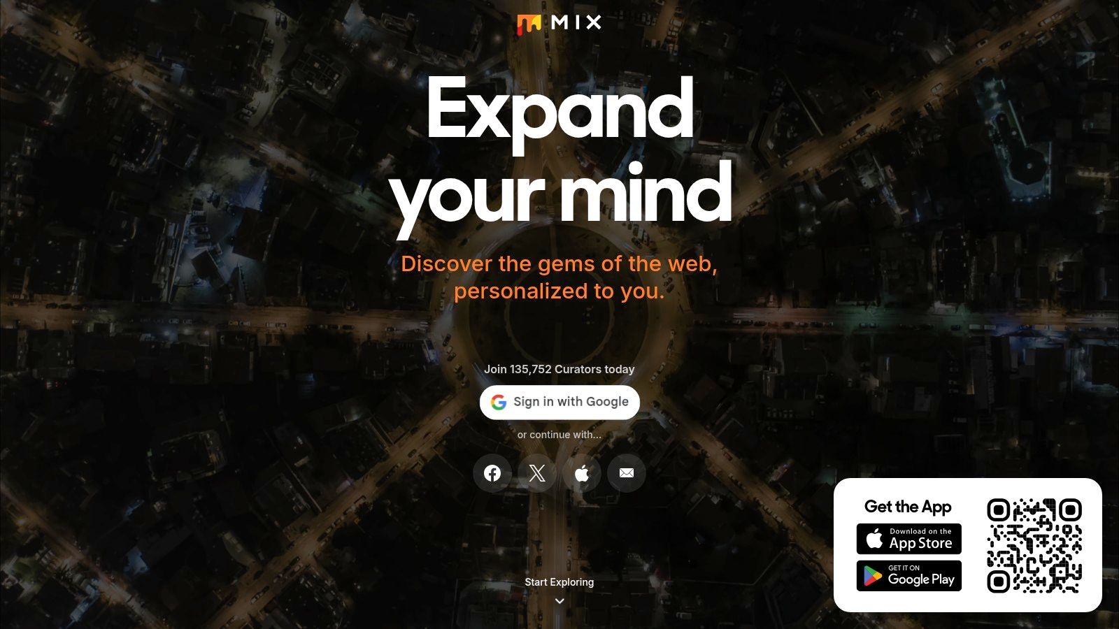 Mix (formerly StumbleUpon)