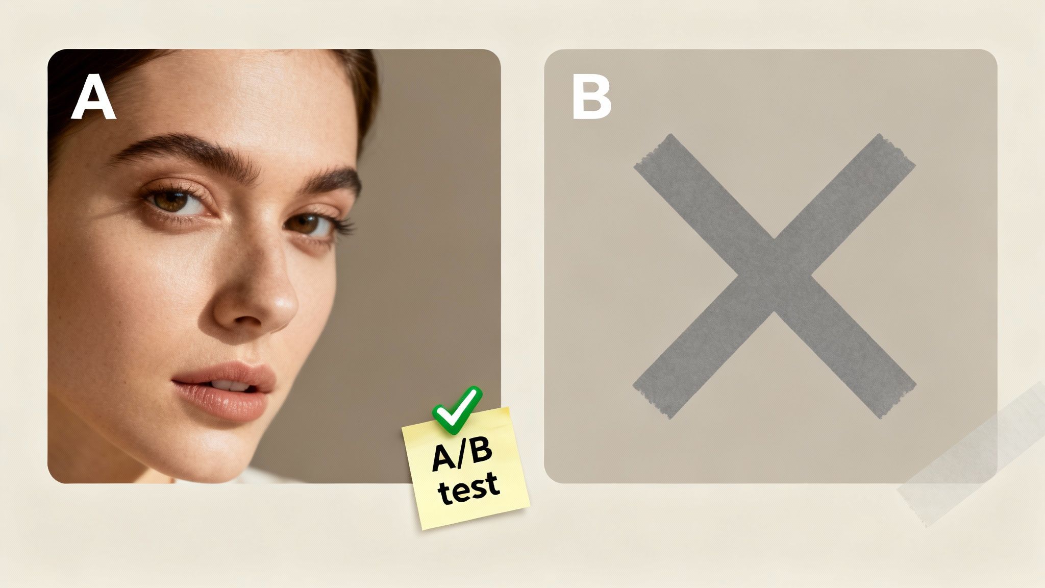 A marketer analysing ad campaign performance charts on a tablet, looking for optimisation opportunities.