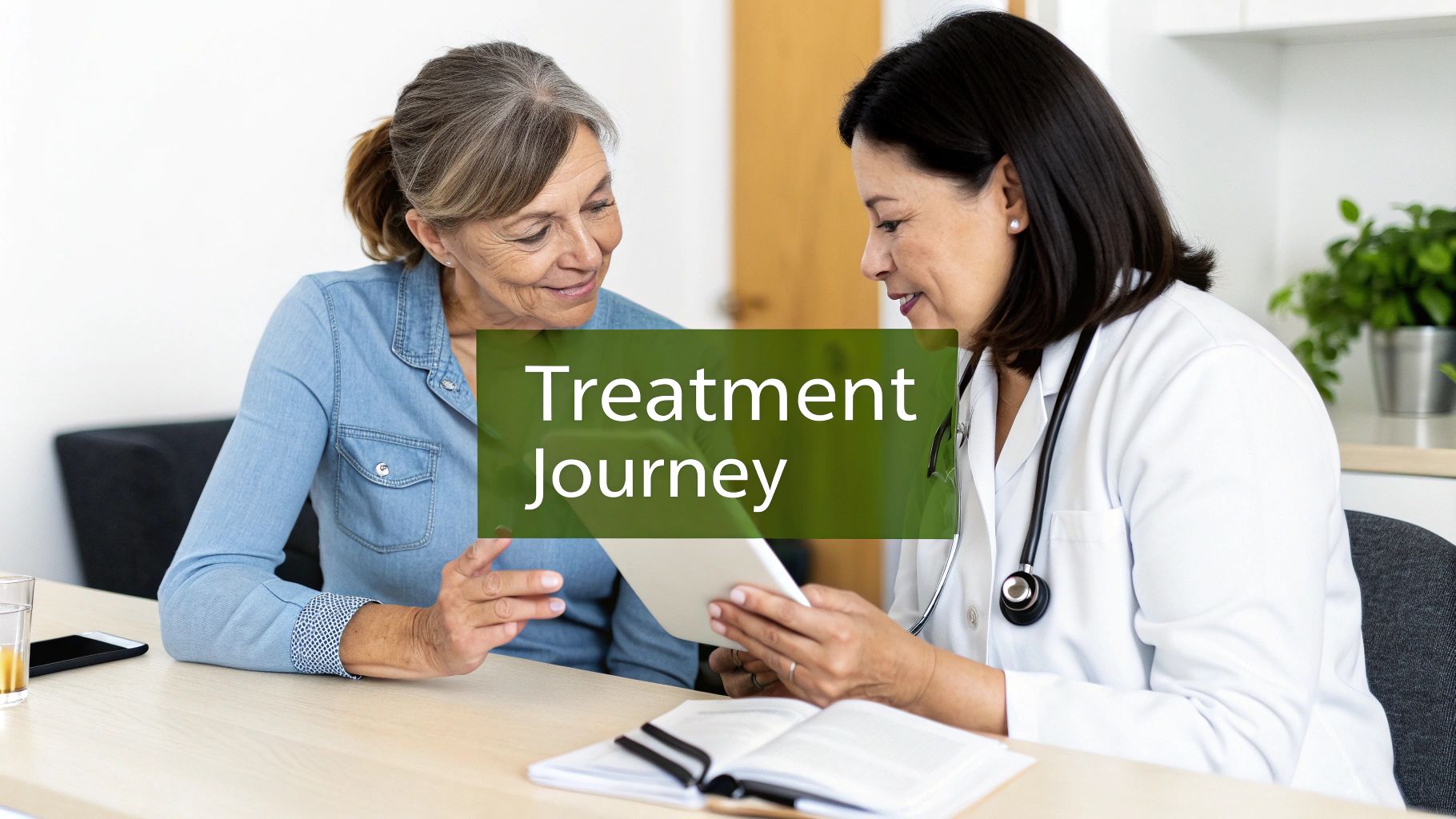 Woman relaxing after a skincare treatment