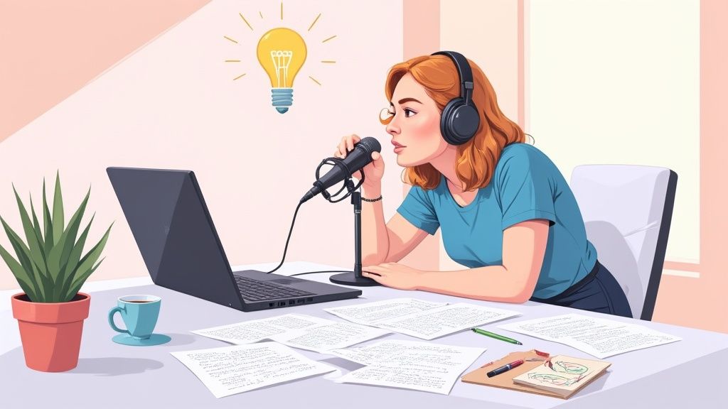 How to Write a Podcast Script That Doesn't Suck