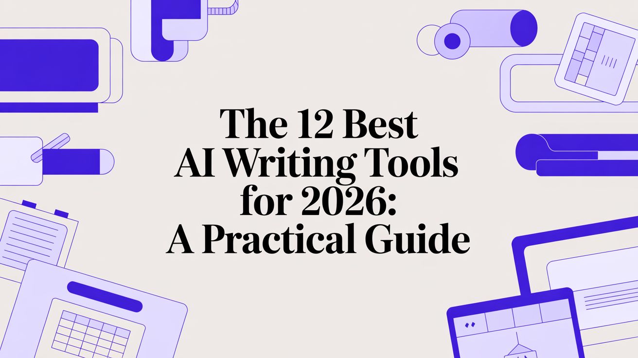 The 12 Best AI Writing Tools for 2026: A Practical Guide