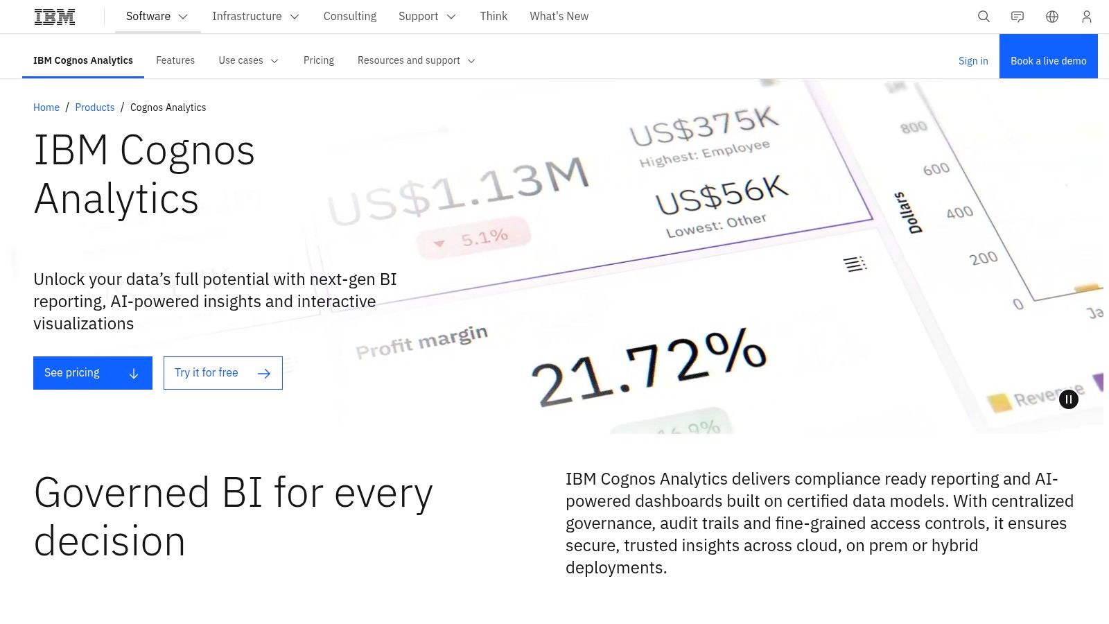 IBM Cognos Analytics