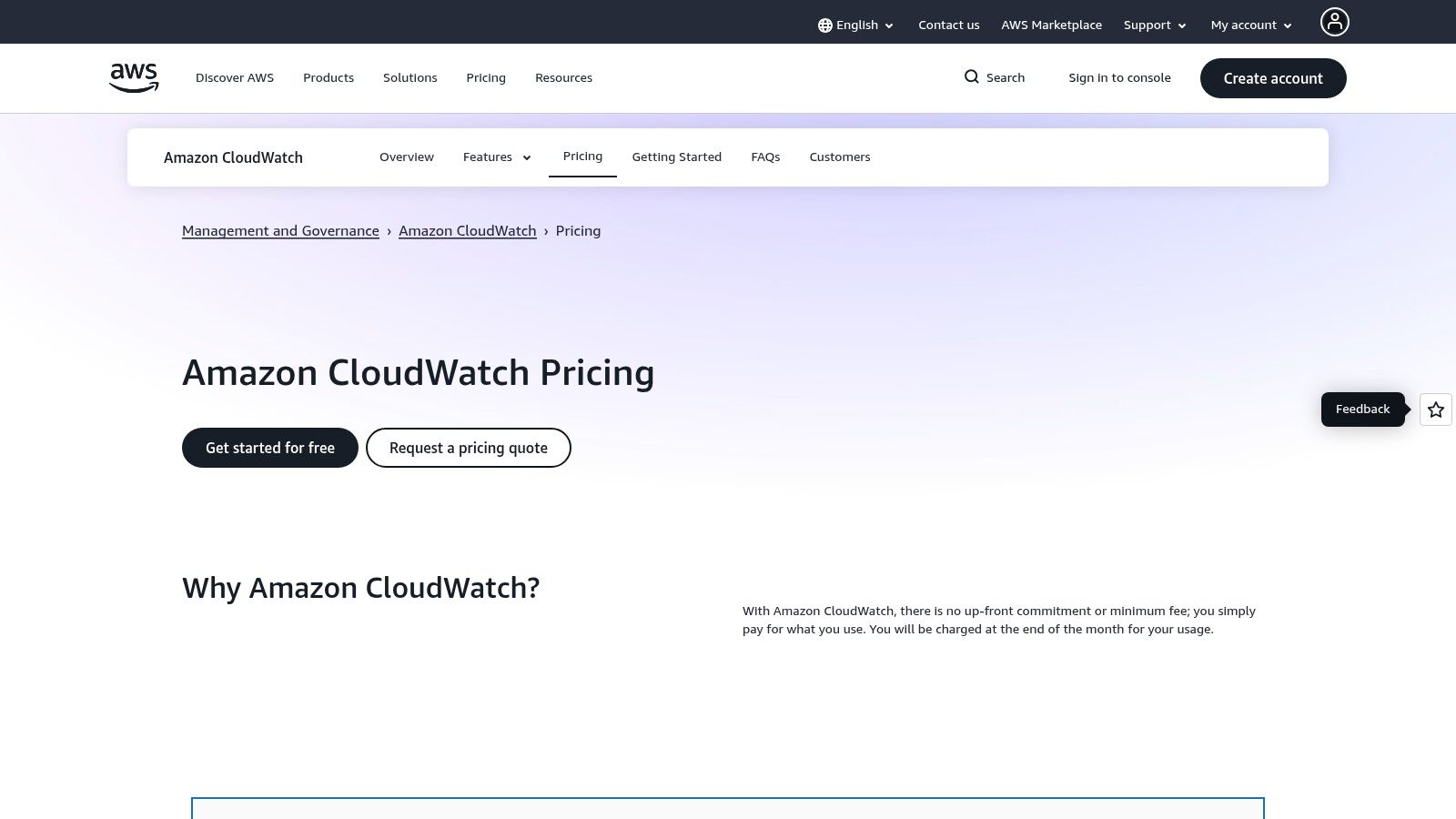 AWS CloudWatch Container Insights