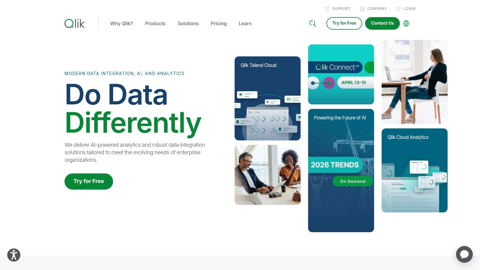 Qlik Cloud Analytics