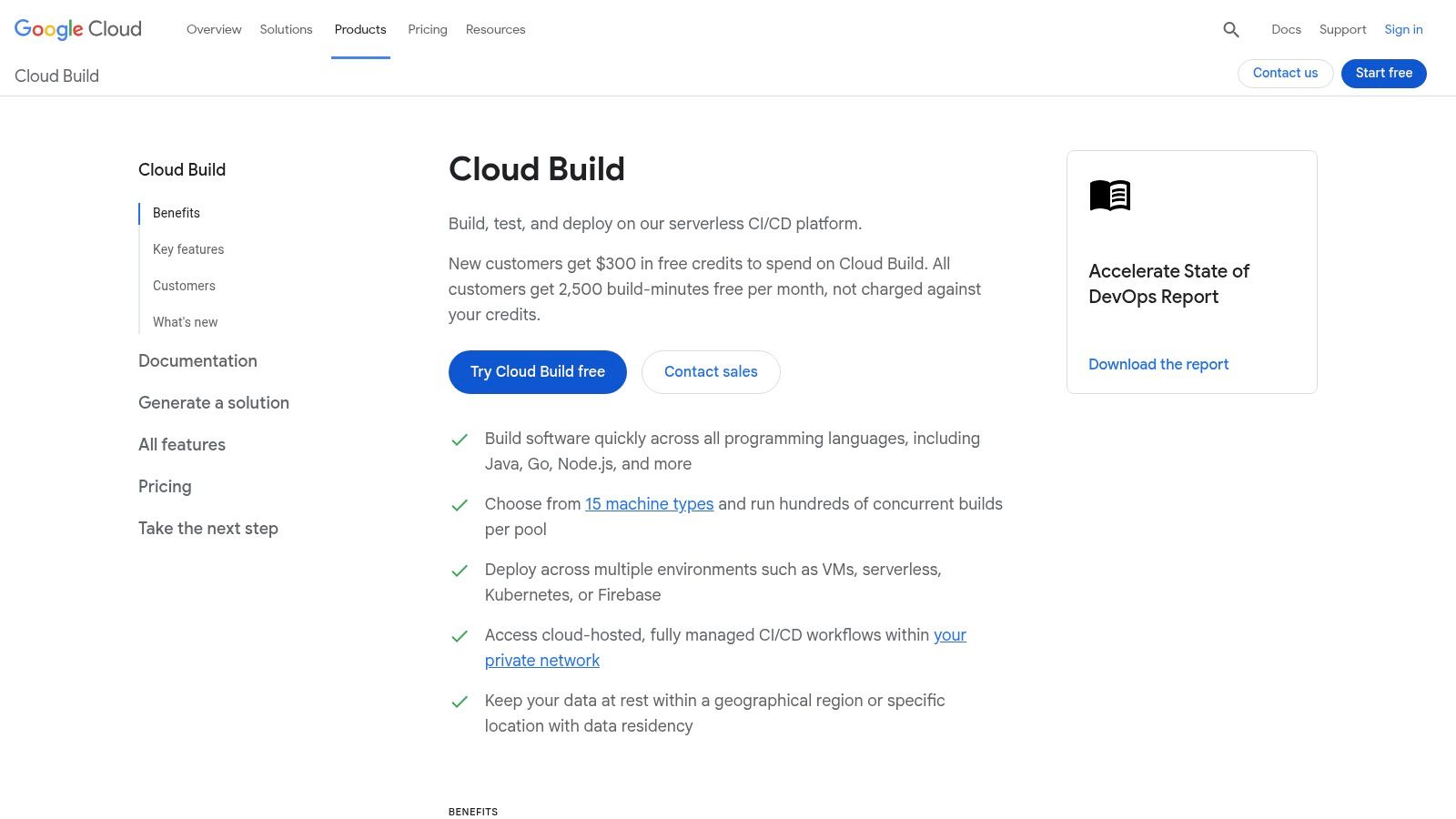 Google Cloud Build