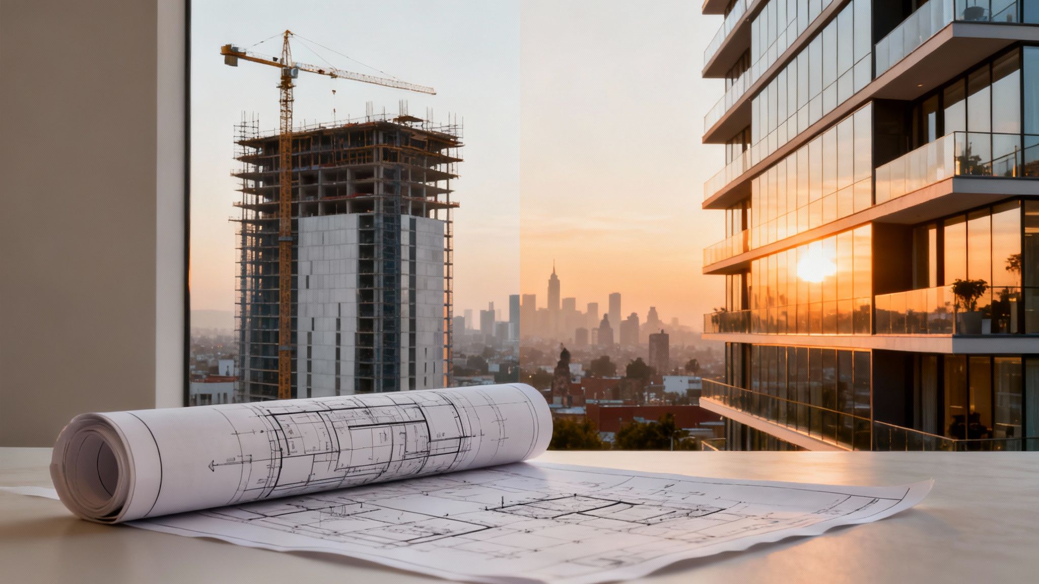 Obra nueva vs reventa en lujo CDMX: comparativa de riesgos, ROI, mantenimiento y liquidez