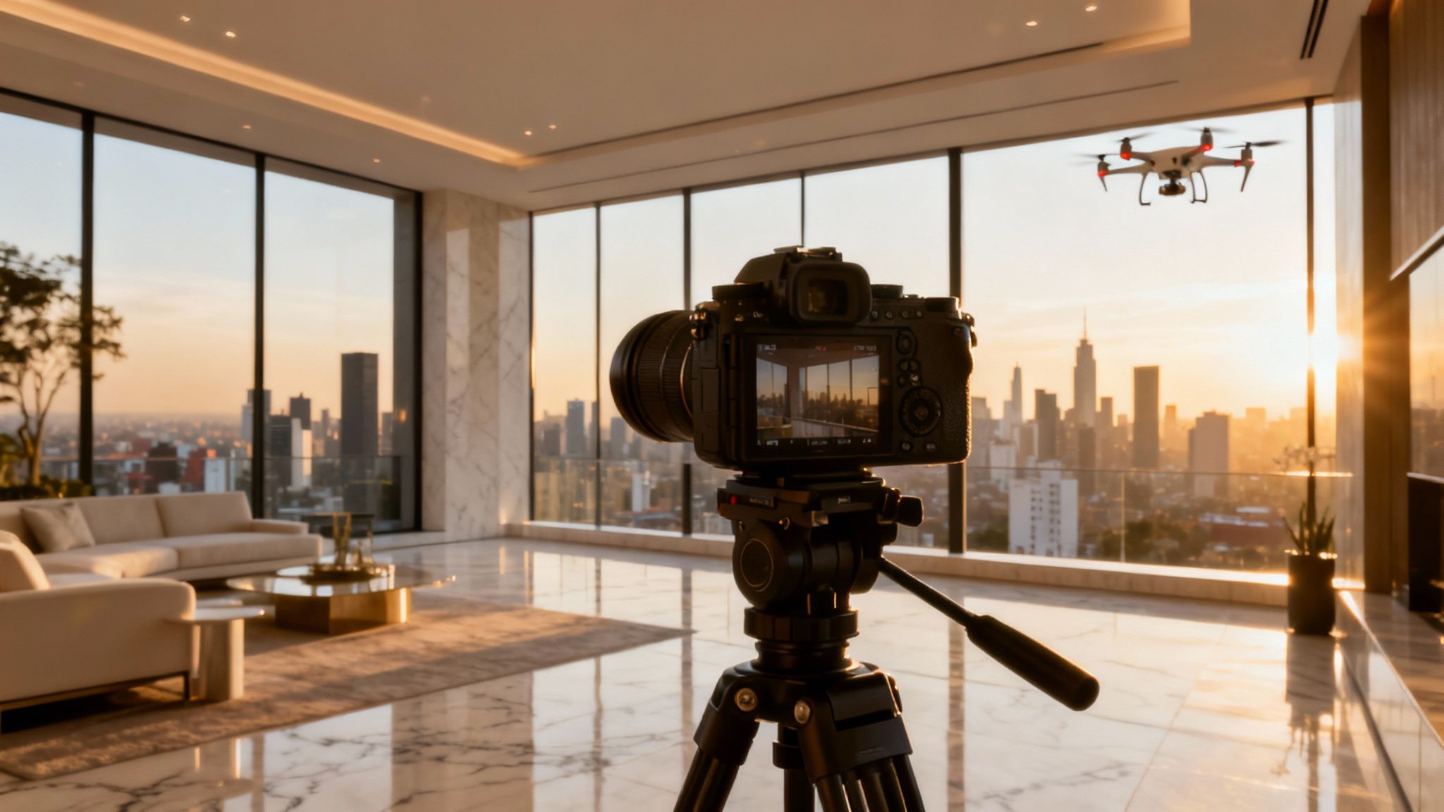 Fotografía y video para vender inmuebles de lujo en CDMX: estándar mínimo +USD 1M