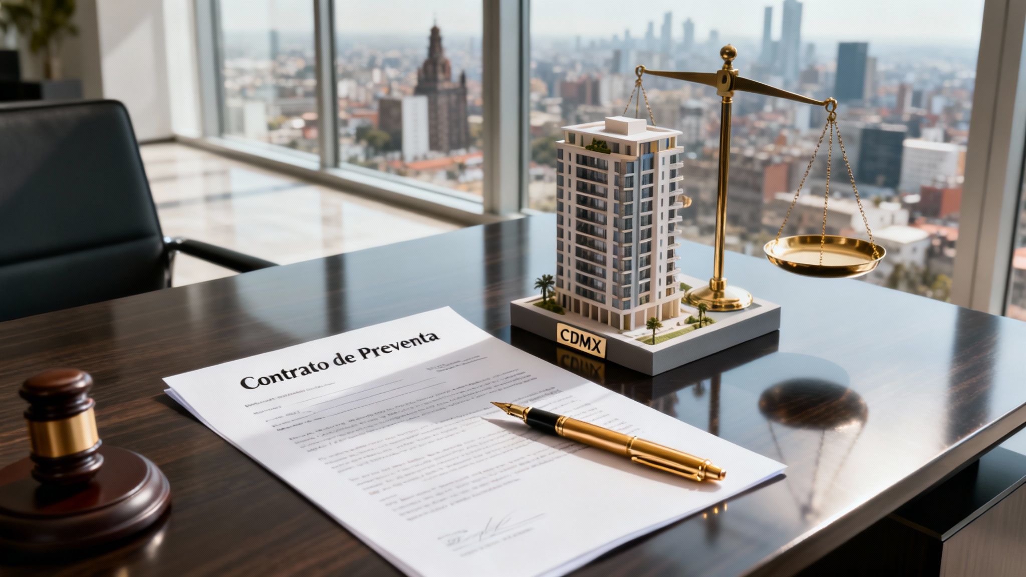 Contrato de preventa de lujo en CDMX: 12 cláusulas que definen tu riesgo real