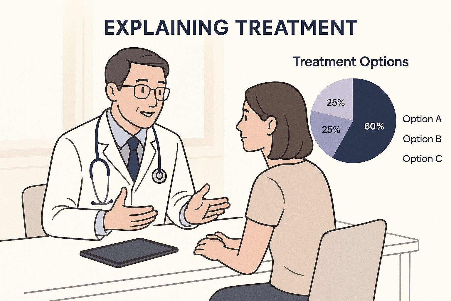 Infographic about how to improve patient satisfaction scores