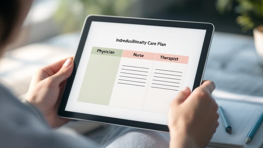 Interdisciplinary Care Plan Chart
