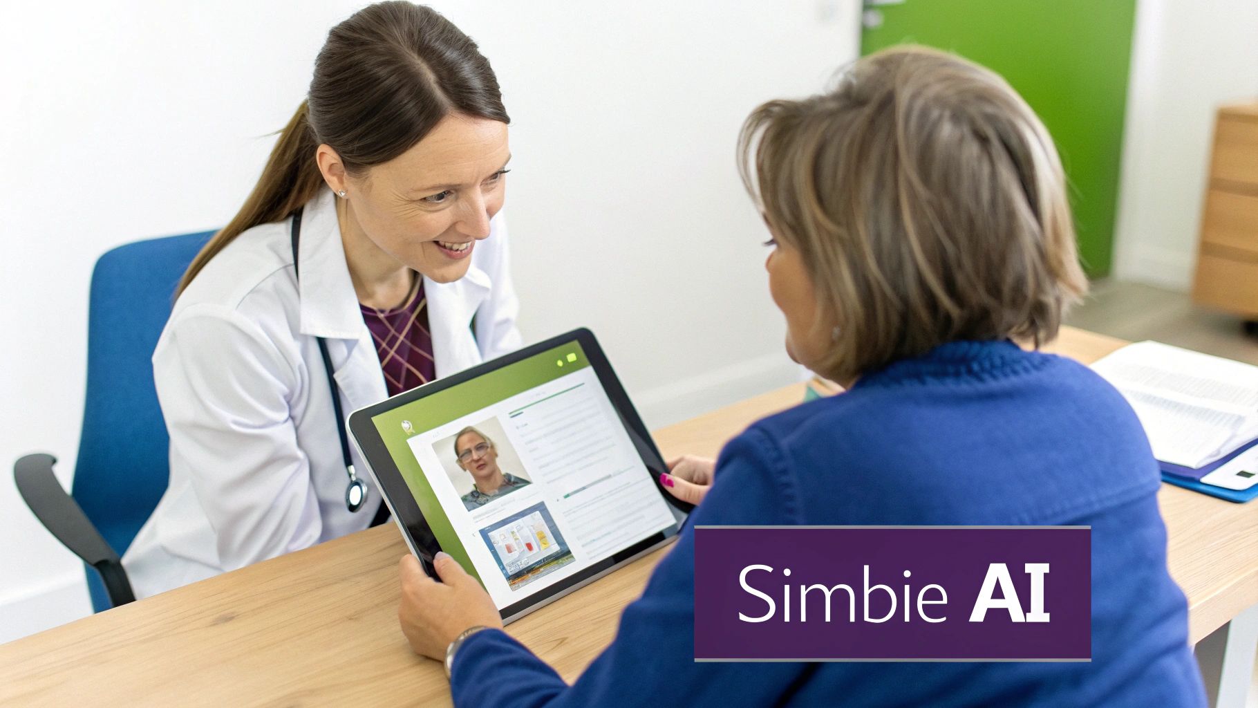 Screenshot from https://www.simbie.ai/dashboard-screenshot